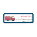 Search for firetruck return address labels Fire truck birthday