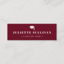 Search for graduation name business cards Simple