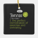 Recherche de tennis drôle ornements Sports