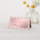 Search for gold place cards Pink