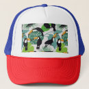 Search for leaves pattern hats Illustration