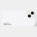 Search for monochrome iphone cases Script handwritten