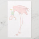 Search for tropical stationery paper Flamingo