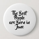 Search for june buttons Birthday