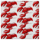 Search for seafood fabric Red
