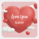 Search for 3d hearts stickers Red