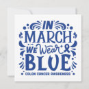 Search for march invitations Blue