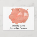 Search for funny pig postcards Pun