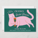 Search for cats bridal shower invitations Kitty