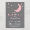 Recherche de lune rose invitations Moderne