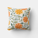 Search for orange slices pillows Watercolor
