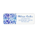 Search for china return address labels Blue