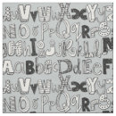 Search for alphabet fabric Typography