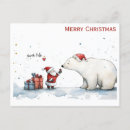 Search for north pole postcards Bear
