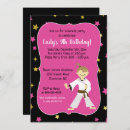 Search for tae kwon do invitations Karate party