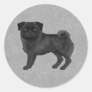 Search for black pugs stickers Animal