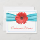Search for coral rehearsal dinner invitations Blue