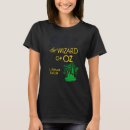 Recherche de wizard of oz tshirts Caractères