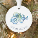 Search for octopus ornaments Nautical