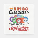 Search for bingo napkins Player