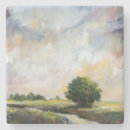 Recherche de paysages dessous de verres Prés