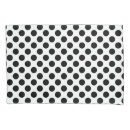 Search for black and white polka dot pillowcases Modern