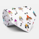 Search for paws pattern ties Cute