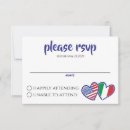 Search for flags rsvp cards America