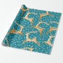 Search for vintage reindeer wrapping paper Beautiful