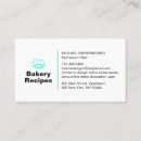 Search for burger business cards Simple