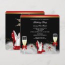 Search for black silver champagne invitations Glitter