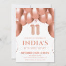 Search for rose gold balloons invitations Trendy