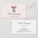 Search for doe business cards Forest animal