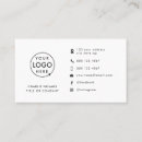Search for instagram icon business cards Modern minimalist logo