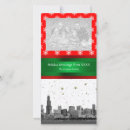 Search for chicago holiday cards Red