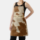Search for faux leather aprons Cowboy