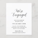 Search for budget engagement party invitations Modern