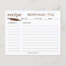 Recherche de vintage recettes cartes Moderne