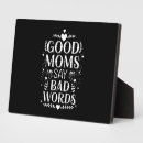 Search for funny sayings plaques Mom