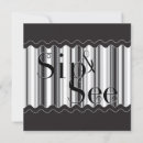 Recherche de motif noir et blanc invitations Baby