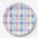 Search for pink christmas paper plates Stripes