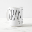Search for grandma est mugs Grandmother
