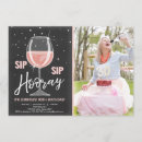 Search for sip wine invitations 30th