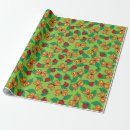 Recherche de insectes mignons papier cadeau Rouge