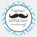 Search for little man baby shower stickers Moustache