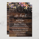 Search for boho elopement reception invitations Rustic