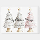 Search for christmas trees magnets White