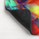 Recherche de fleur orange tapis souris Bleu foncé