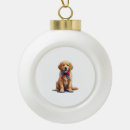 Search for golden retriever christmas decor Wolf