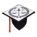 Search for lawyer graduation cap toppers Justice